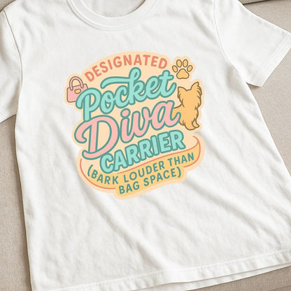 Yorkie Diva Carrier T-Shirt