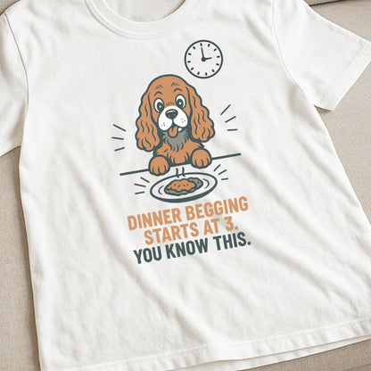 Cocker Spaniel Begging T-Shirt