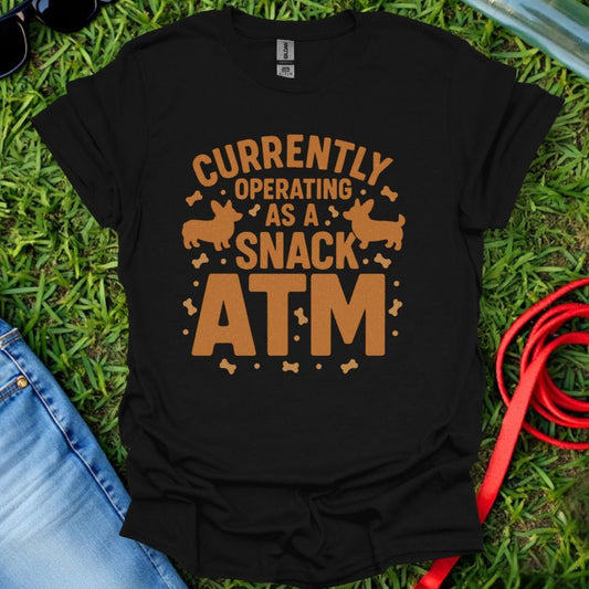 Corgi Snack ATM T-Shirt