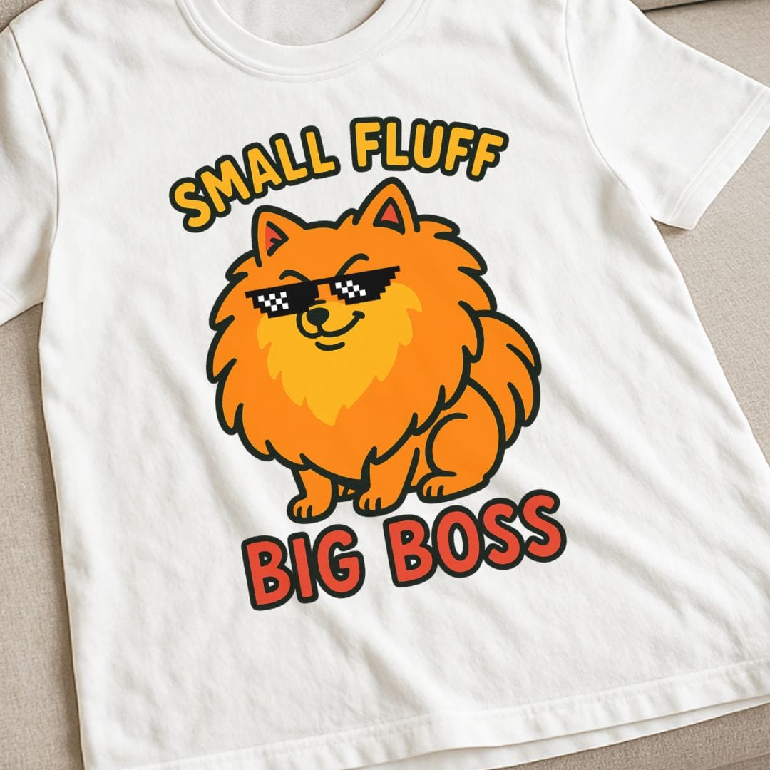 Pomeranian Big Boss T-Shirt