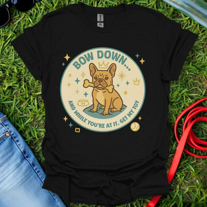 Frenchie Bow Down T-Shirt