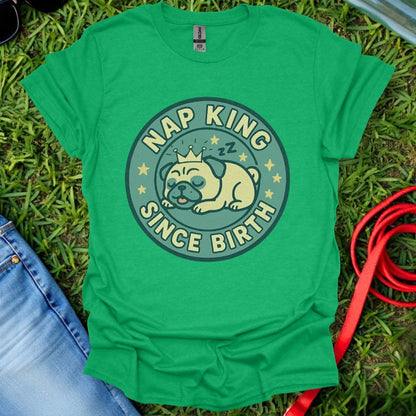 Pug Nap King T-Shirt