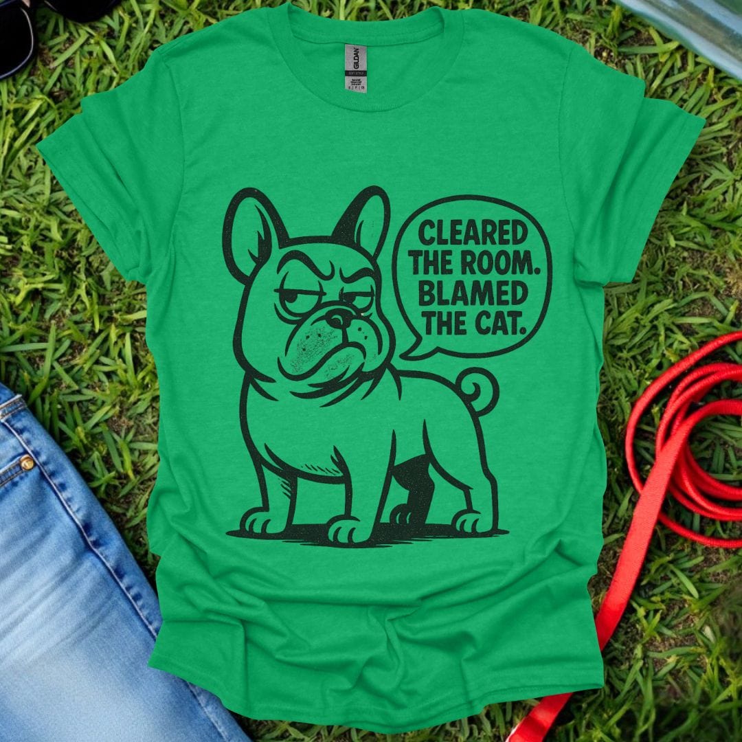 Blame The Cat Frenchie T-Shirt