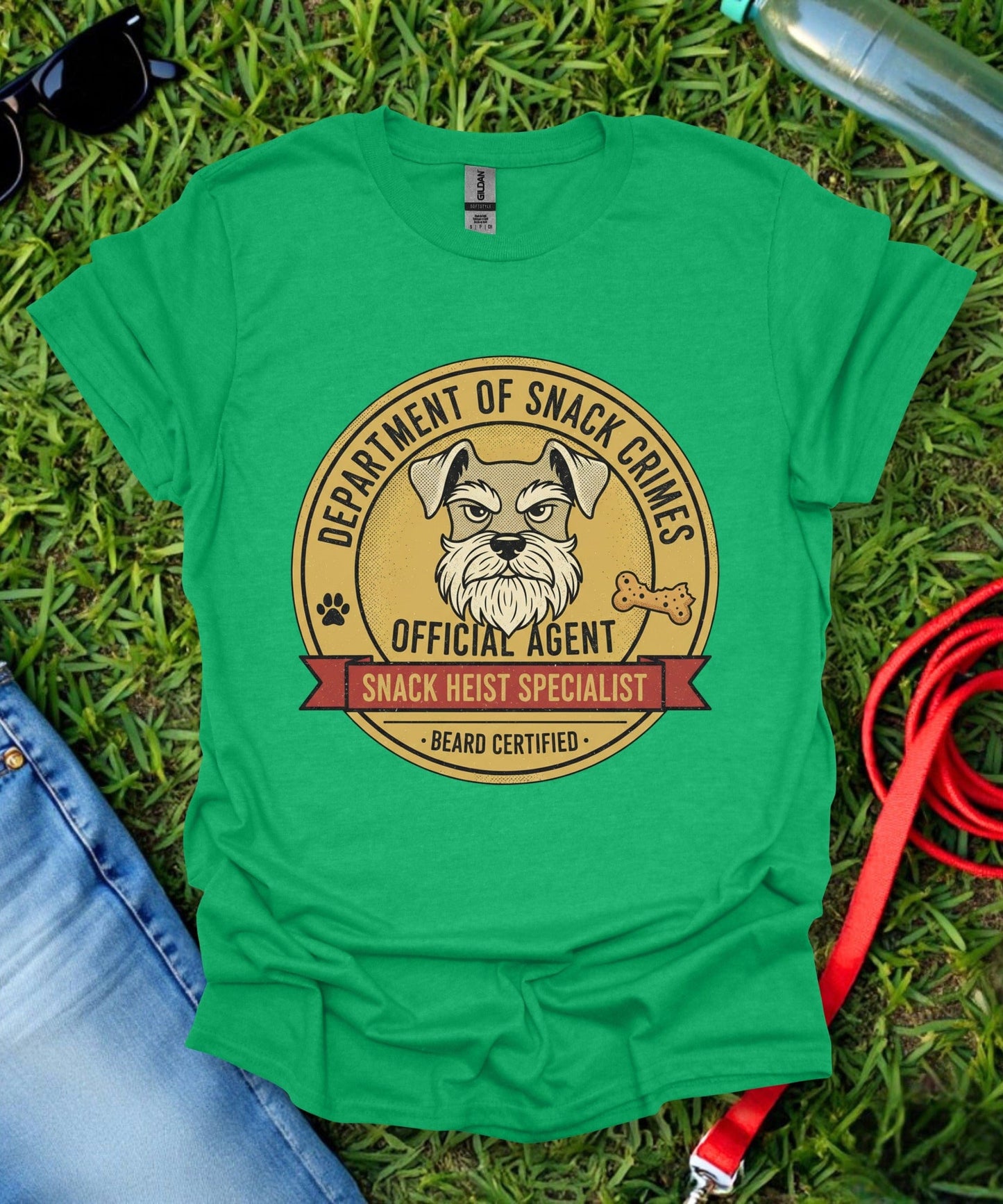 Schnauzer Snack Heist Specialist T-Shirt