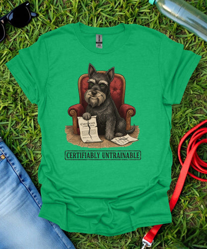 Certifiably Schnauzer T-Shirt