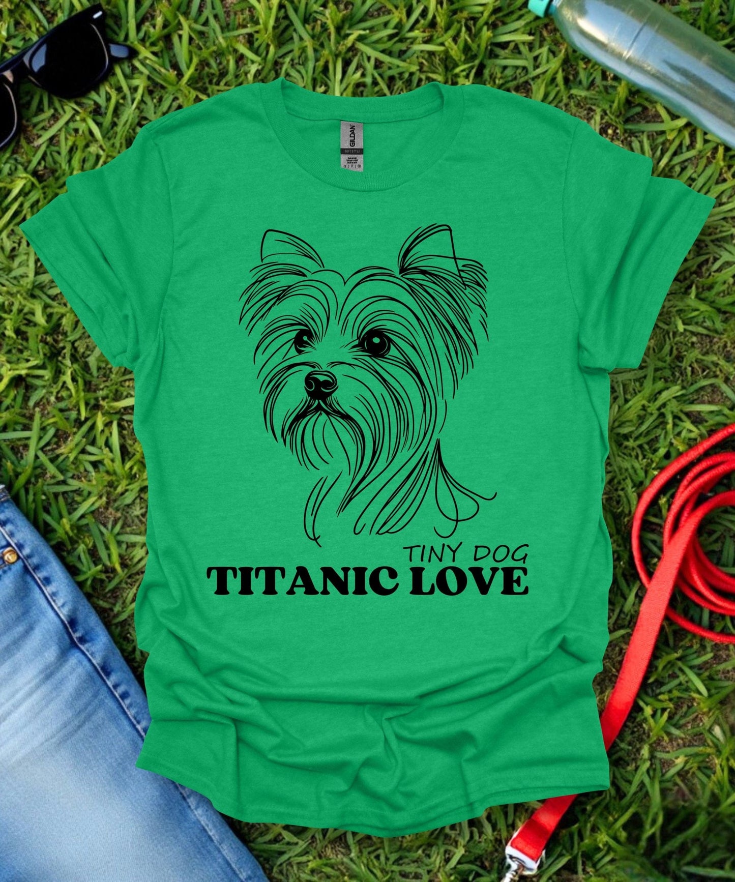 Titanic Love Yorkie T-Shirt