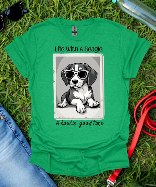 Life With A Beagle T-Shirt