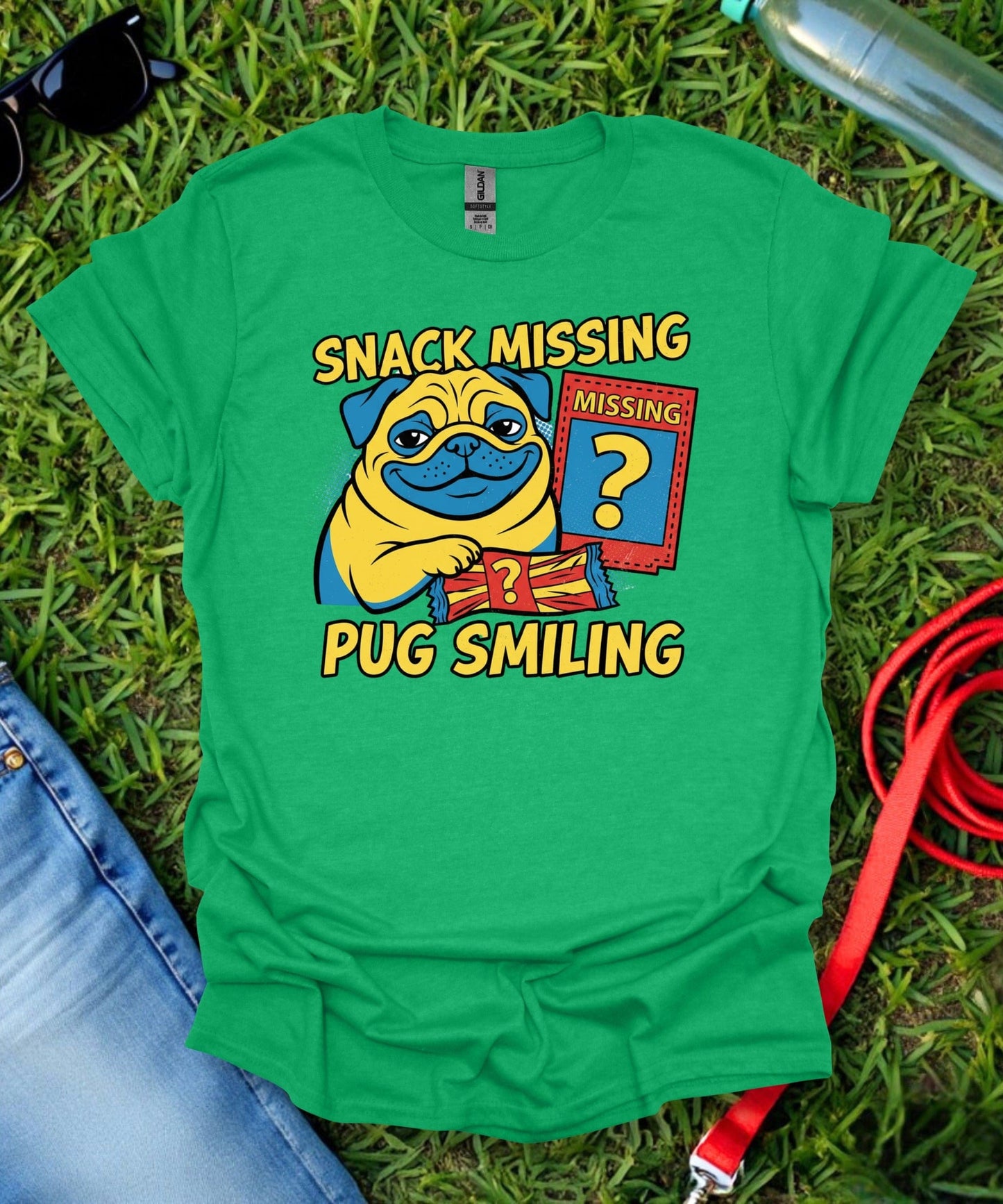 Pug Smiling T-Shirt