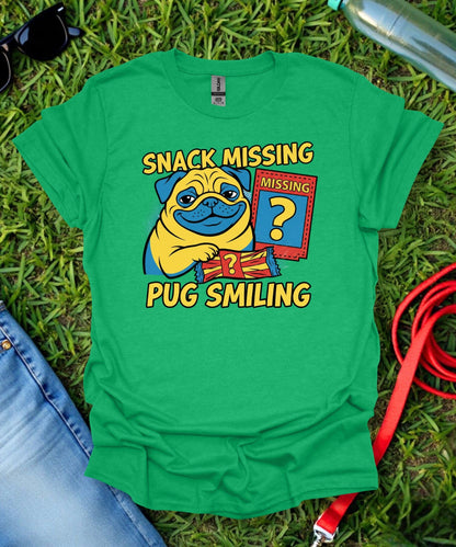 Pug Smiling T-Shirt