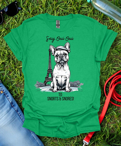 Oui Oui French Bulldog T-Shirt