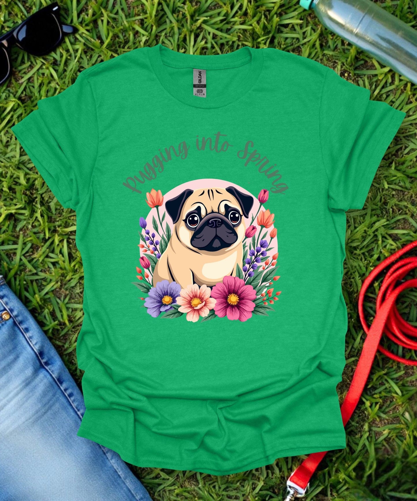 Pug Springtime T-Shirt