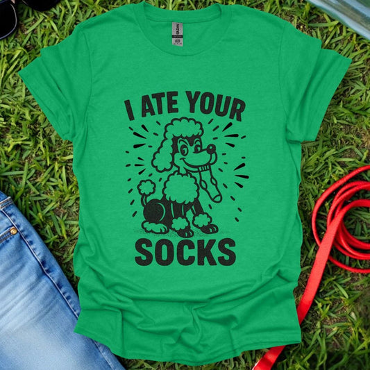 Poodle Ate Socks T-Shirt