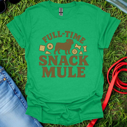 Pug Snack Mule T-Shirt