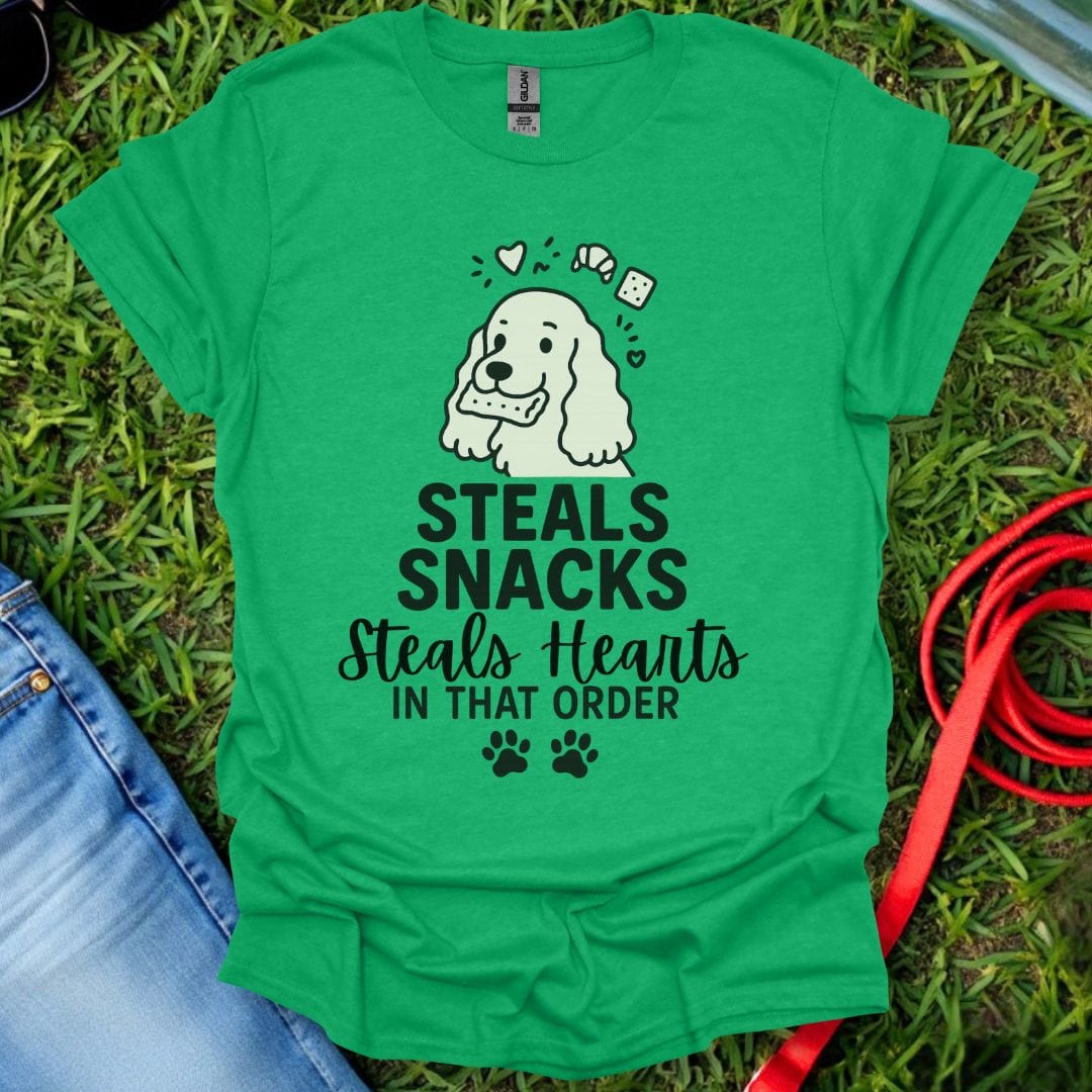 Cocker Steals Snacks T-Shirt