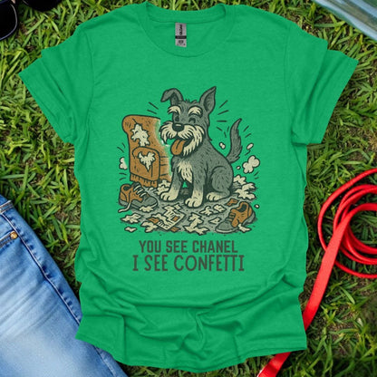 Schnauzer Confetti T-Shirt