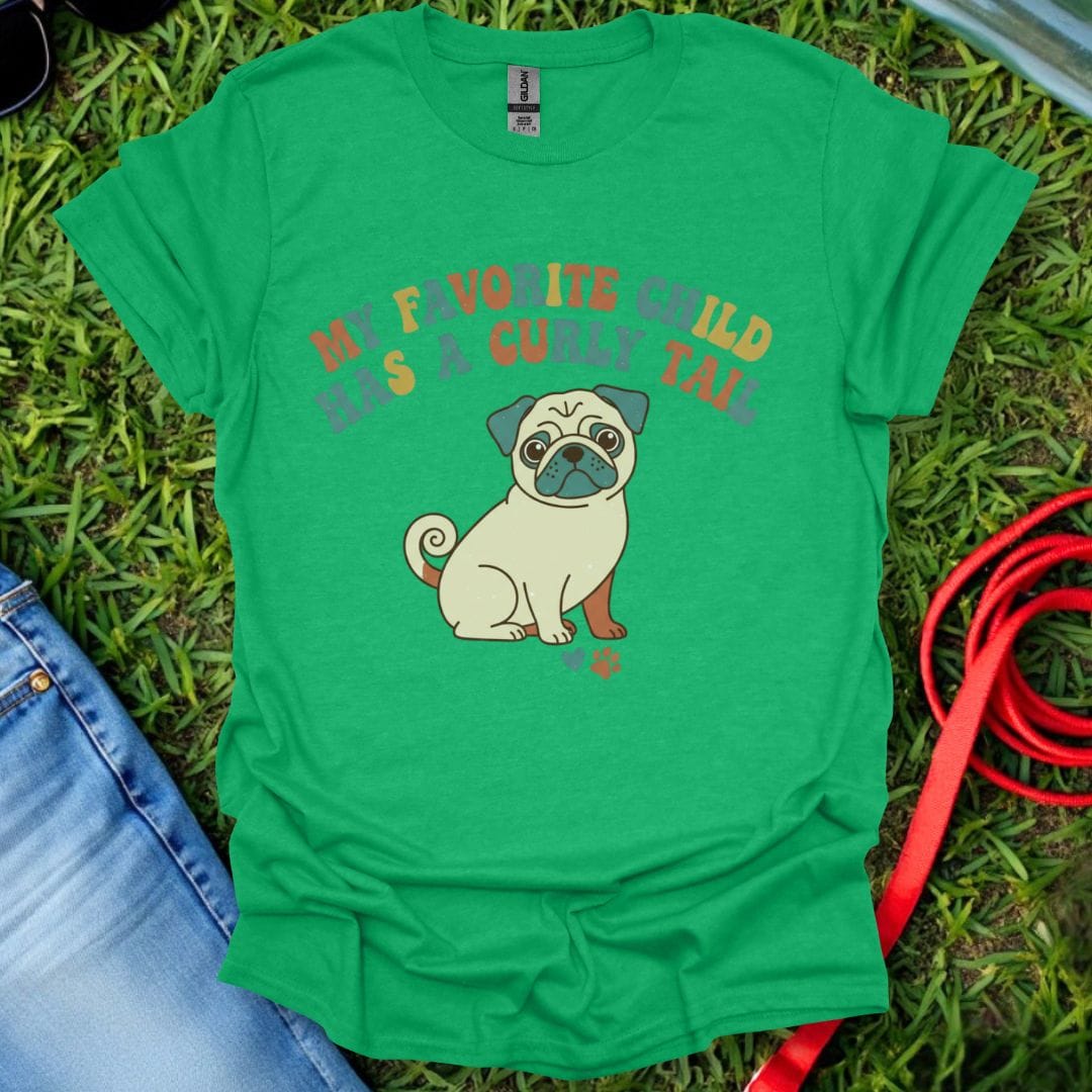 Pug Favorite Child T-Shirt