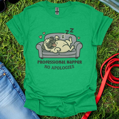 No Apologies Pug T-Shirt