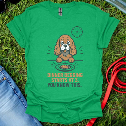 Cocker Spaniel Begging T-Shirt