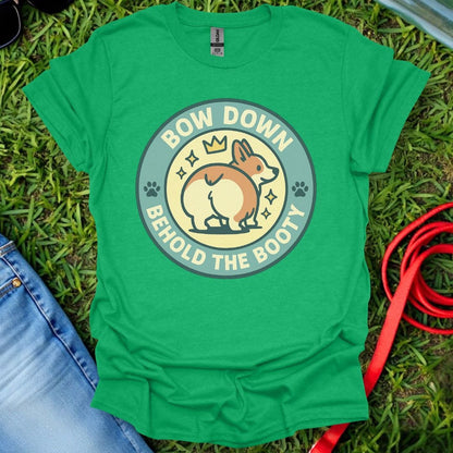 Corgi Bow Down T-Shirt