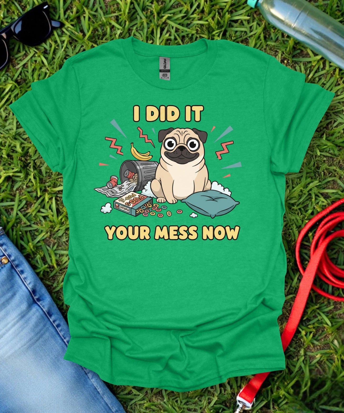 Pug Mess T-Shirt
