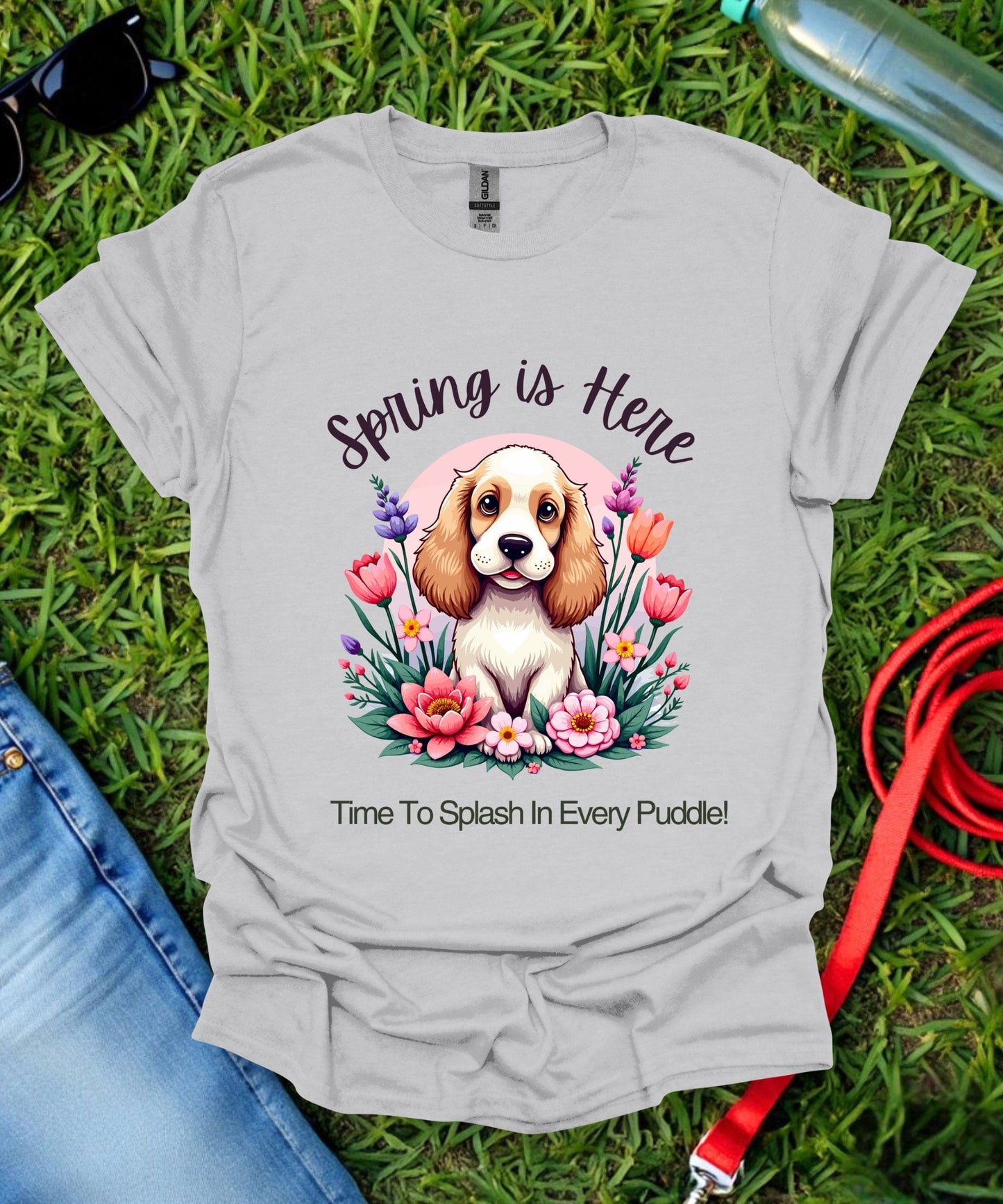 Spaniel Springtime T-Shirt