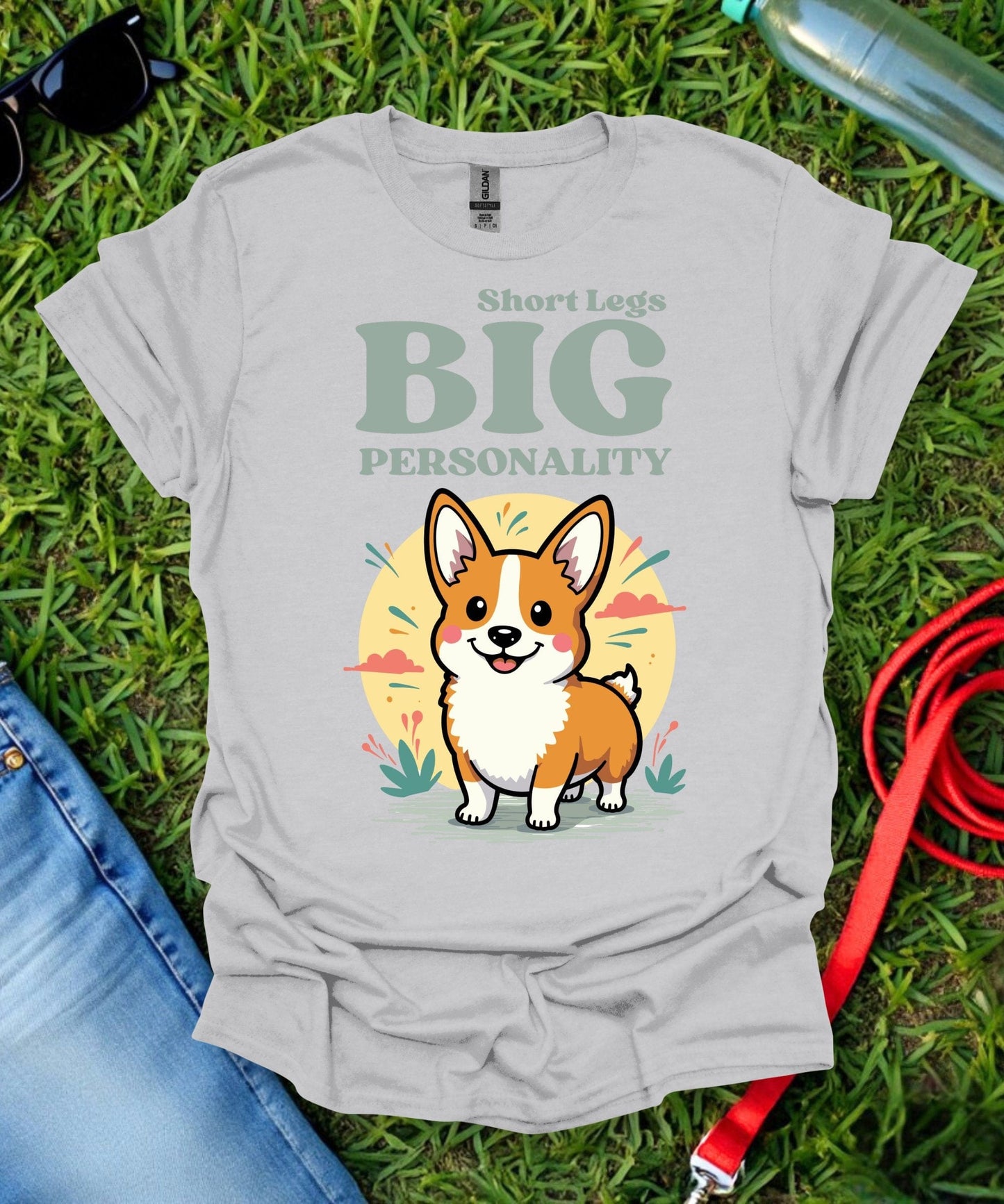 Short Legs Big Personality Corgi T-Shirt