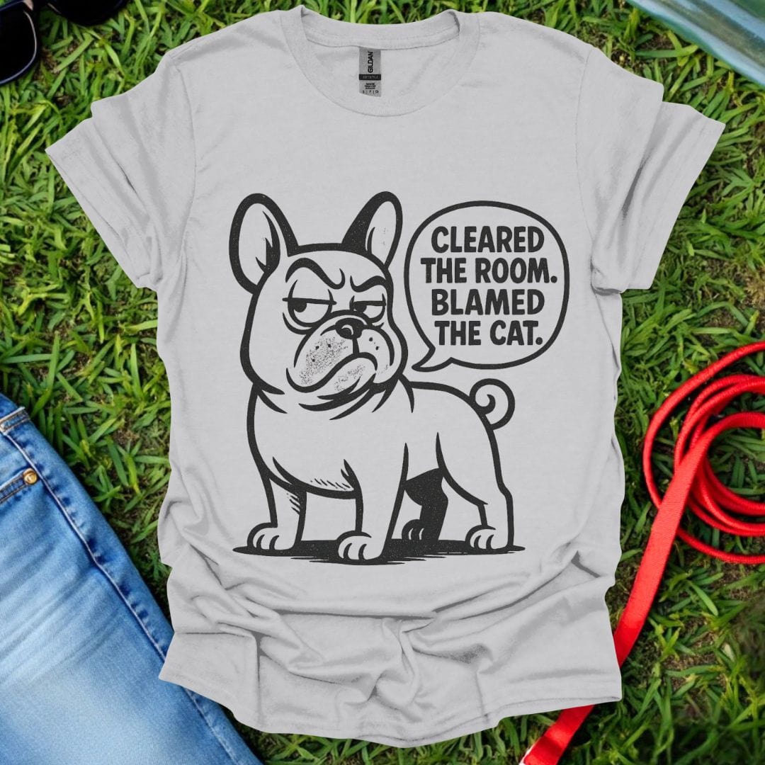 Blame The Cat Frenchie T-Shirt