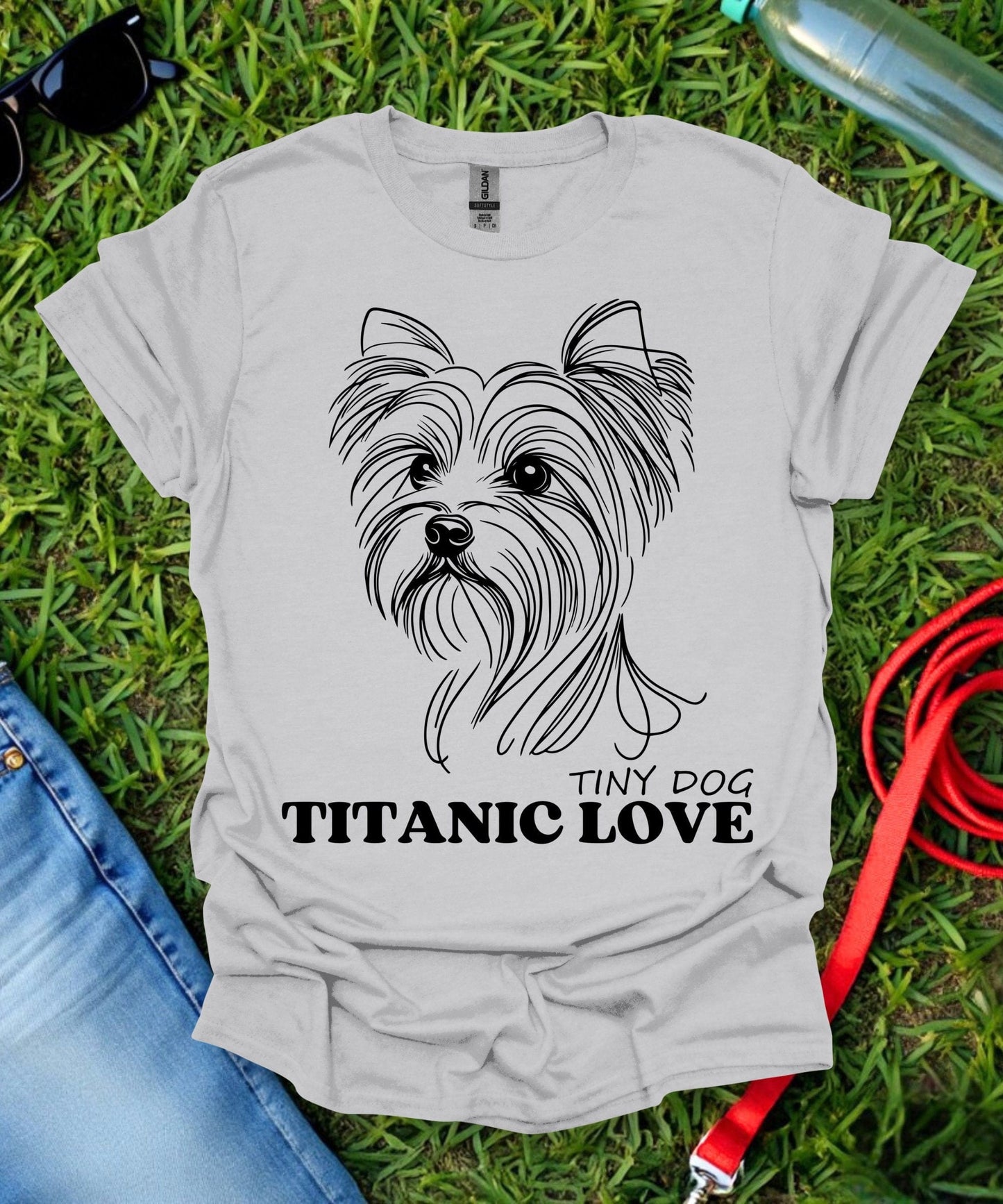 Titanic Love Yorkie T-Shirt