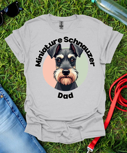 Schnauzer Dad T-Shirt