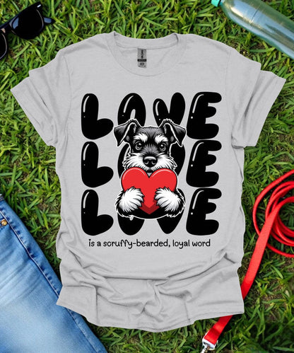 Mini Schnauzer Love T-Shirt