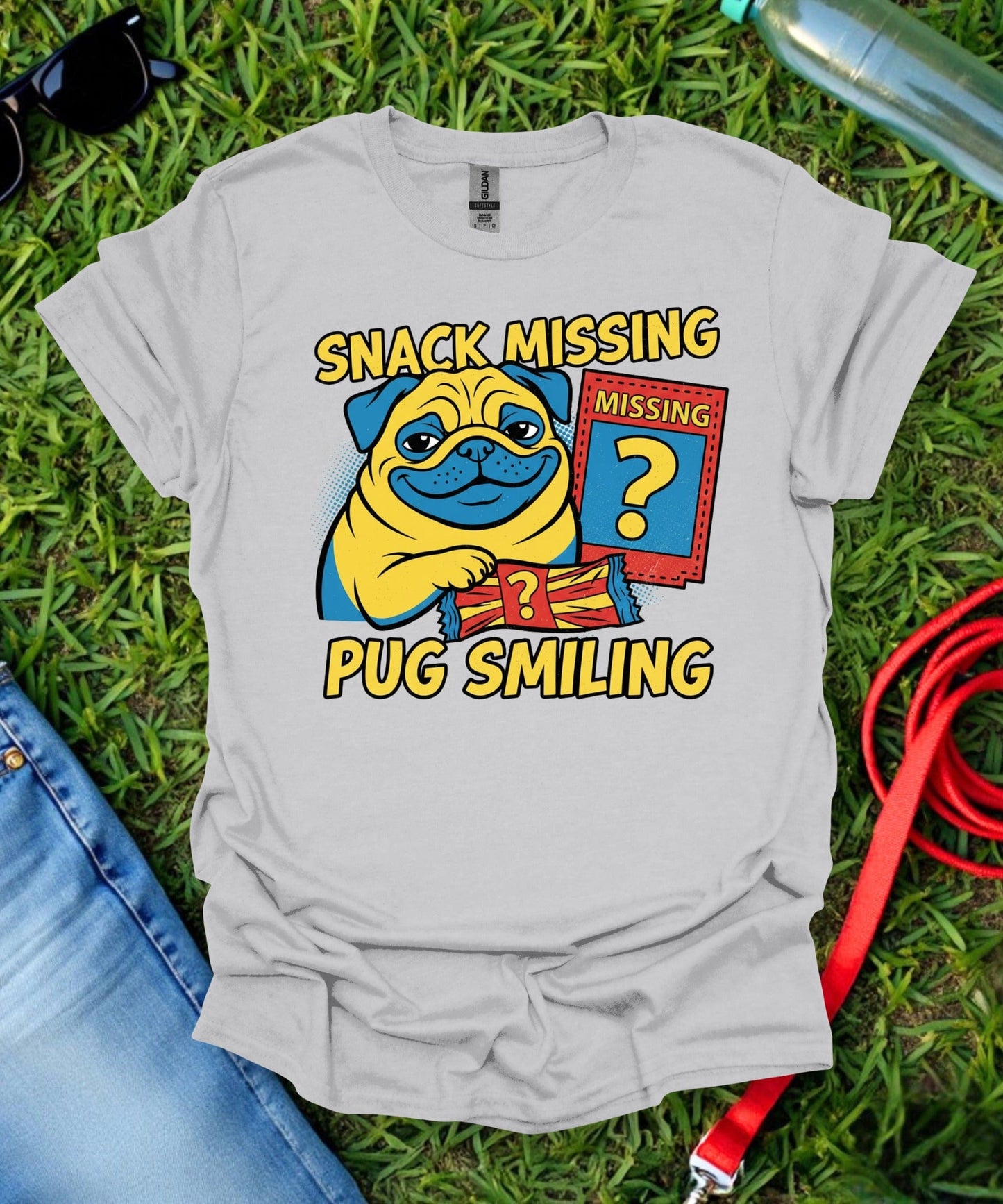 Pug Smiling T-Shirt