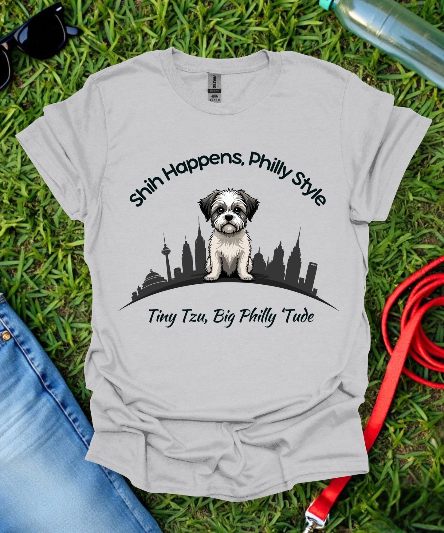 Shih Tzu in Philly T-Shirt