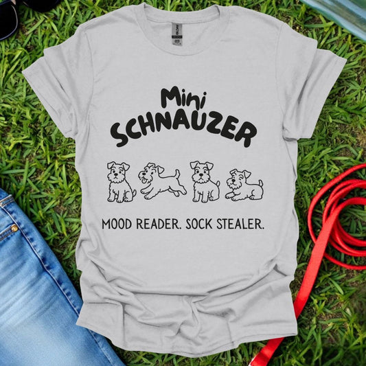 Sock Stealer Schnauzer T-Shirt