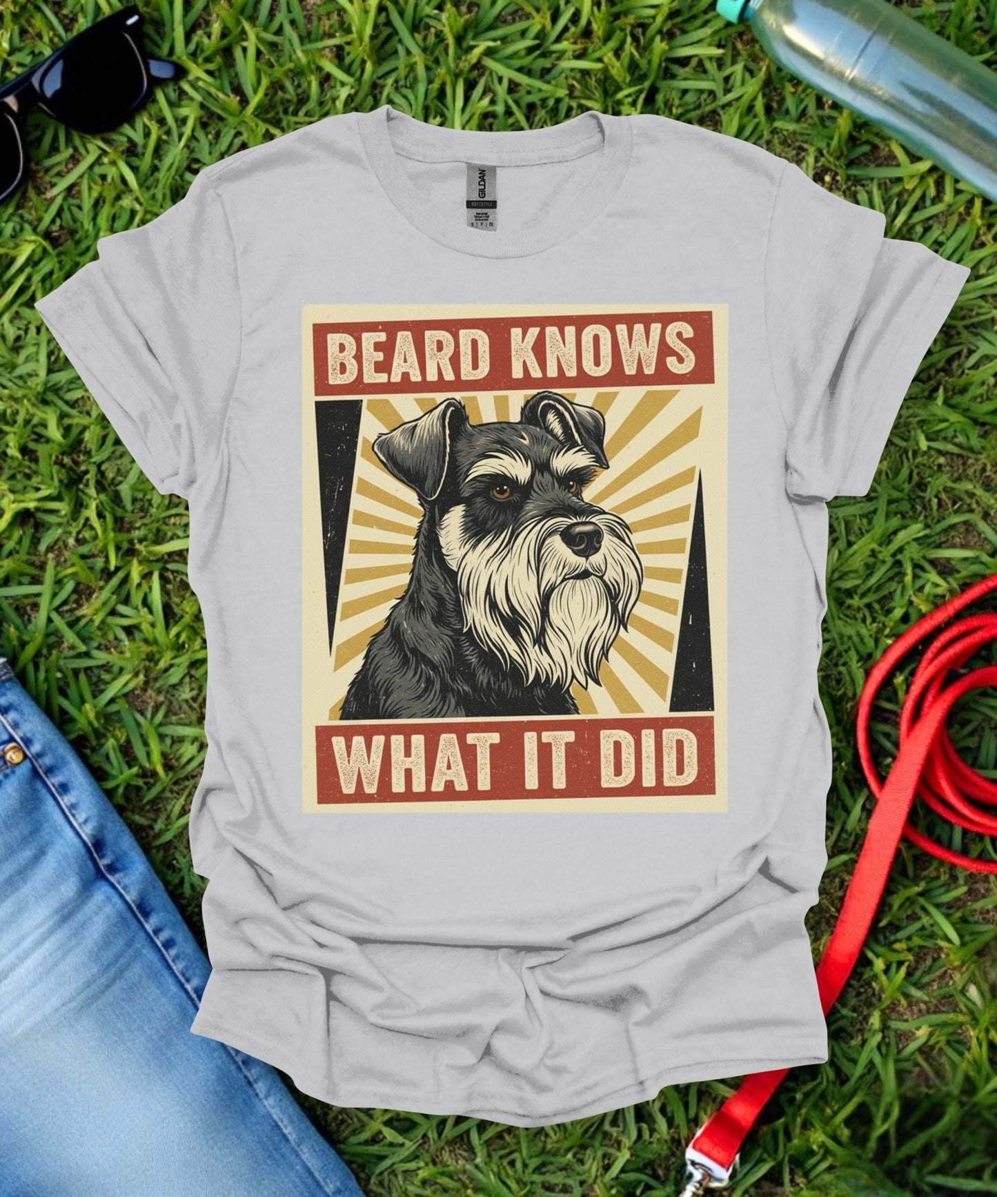 Schnauzer Beard Knows T-Shirt