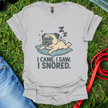 Pug Snores T-Shirt