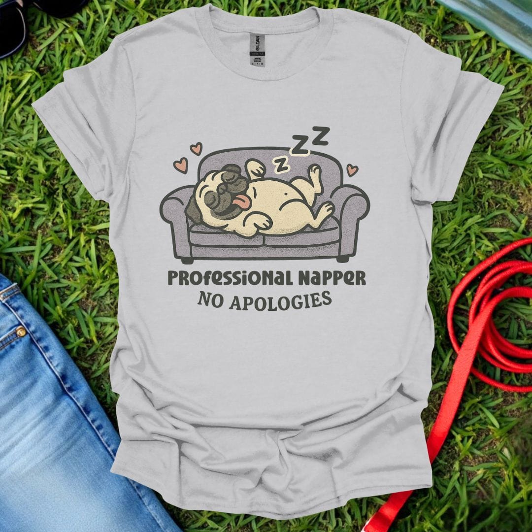 No Apologies Pug T-Shirt