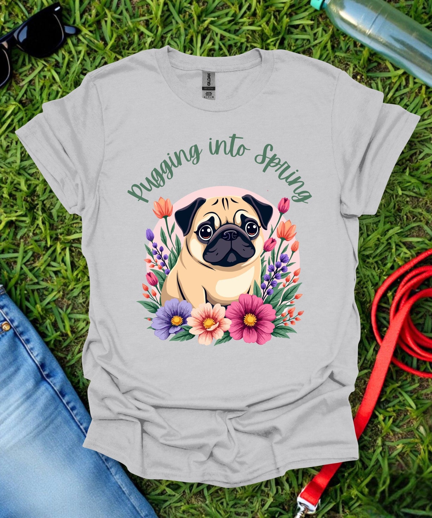 Pug Springtime T-Shirt