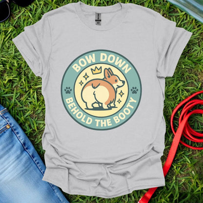 Corgi Bow Down T-Shirt