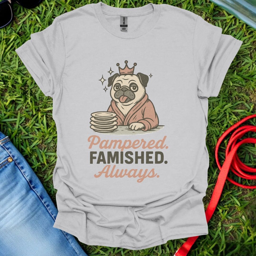 Pampered Pug T-Shirt