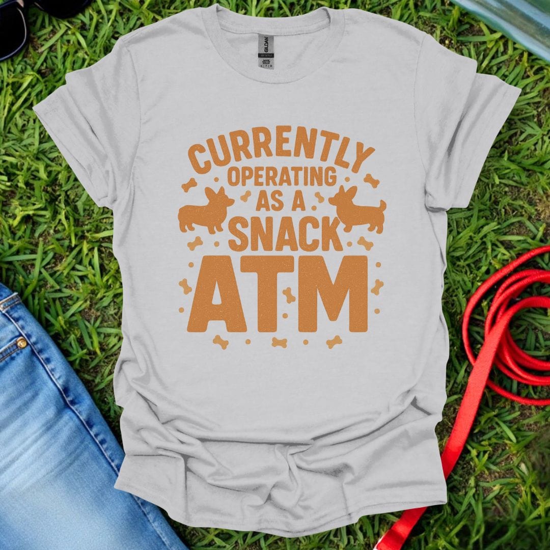 Corgi Snack ATM T-Shirt