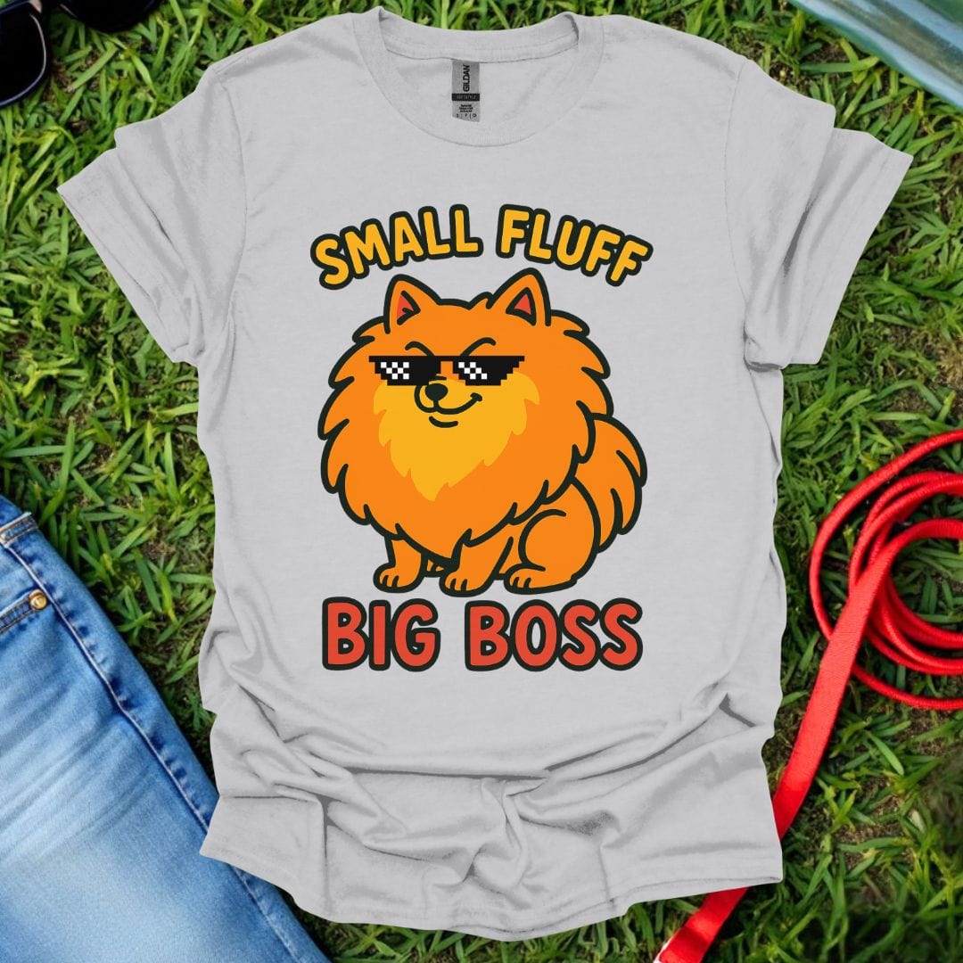 Pomeranian Big Boss T-Shirt