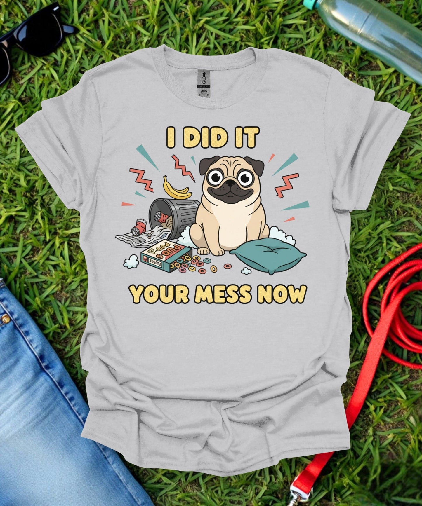 Pug Mess T-Shirt