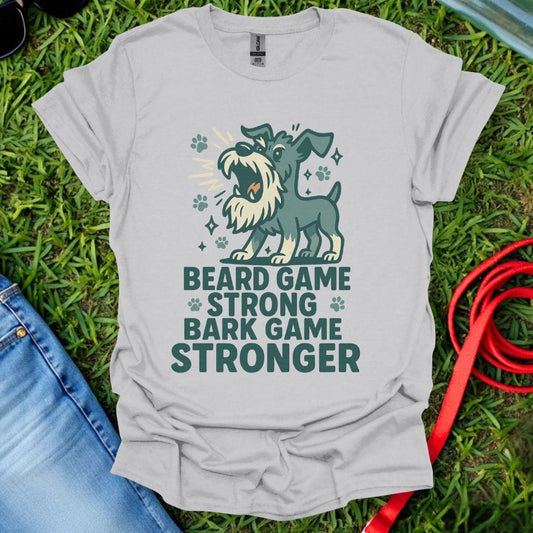 Schnauzer Bark Game T-Shirt