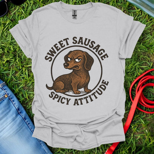 Dachshund Attitude (Short haired) T-Shirt