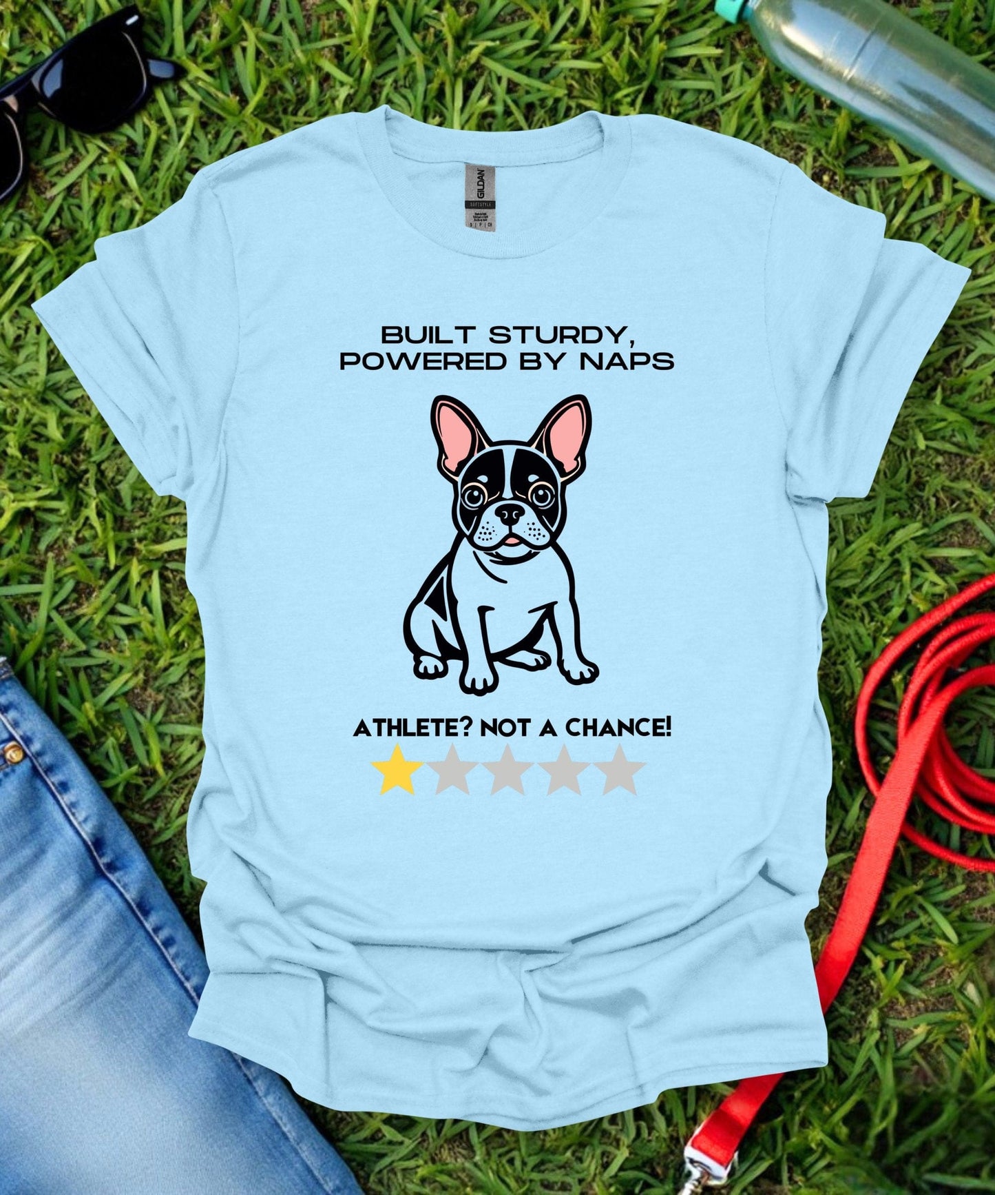 One Star French Bulldog Review T-Shirt
