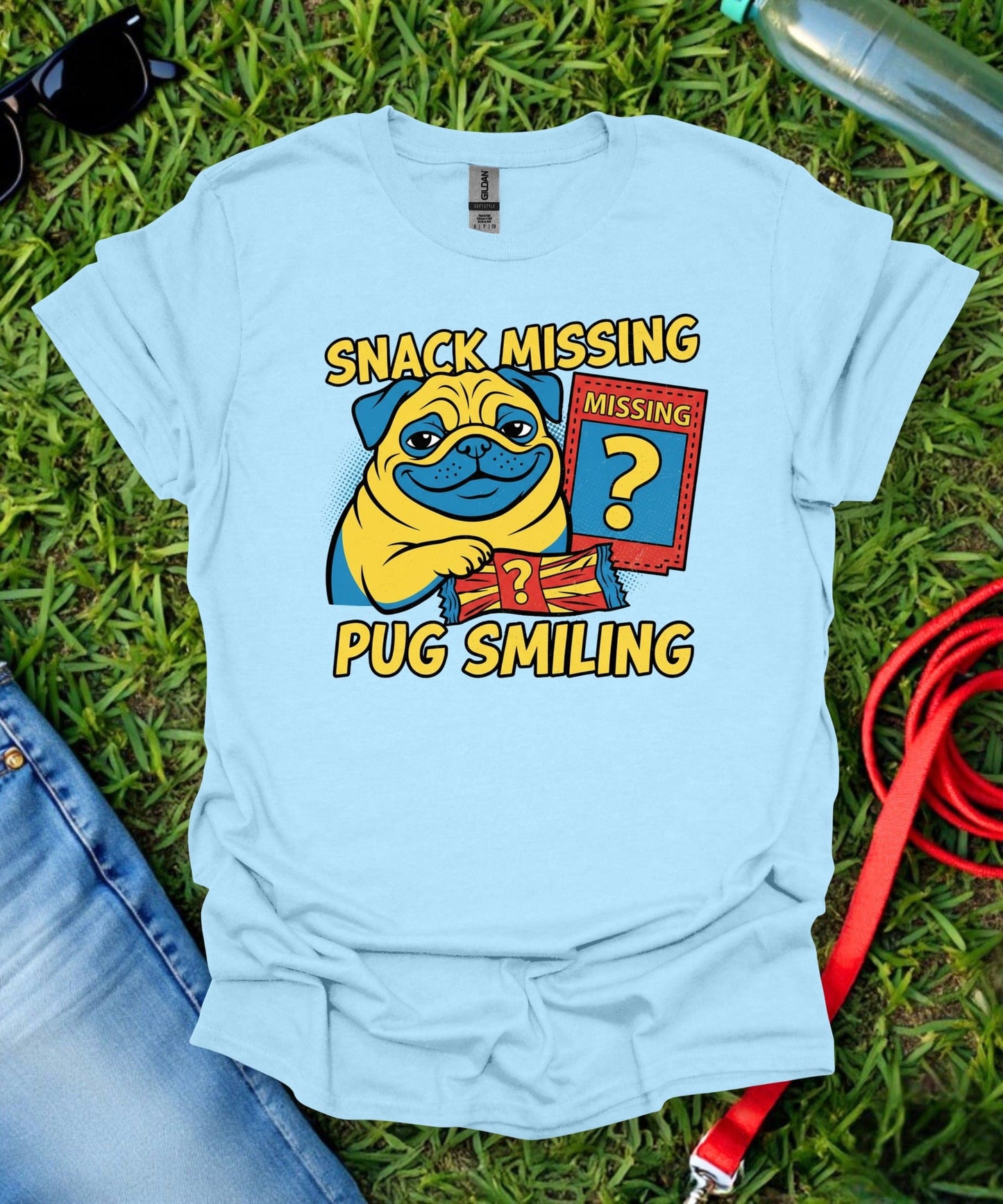 Pug Smiling T-Shirt