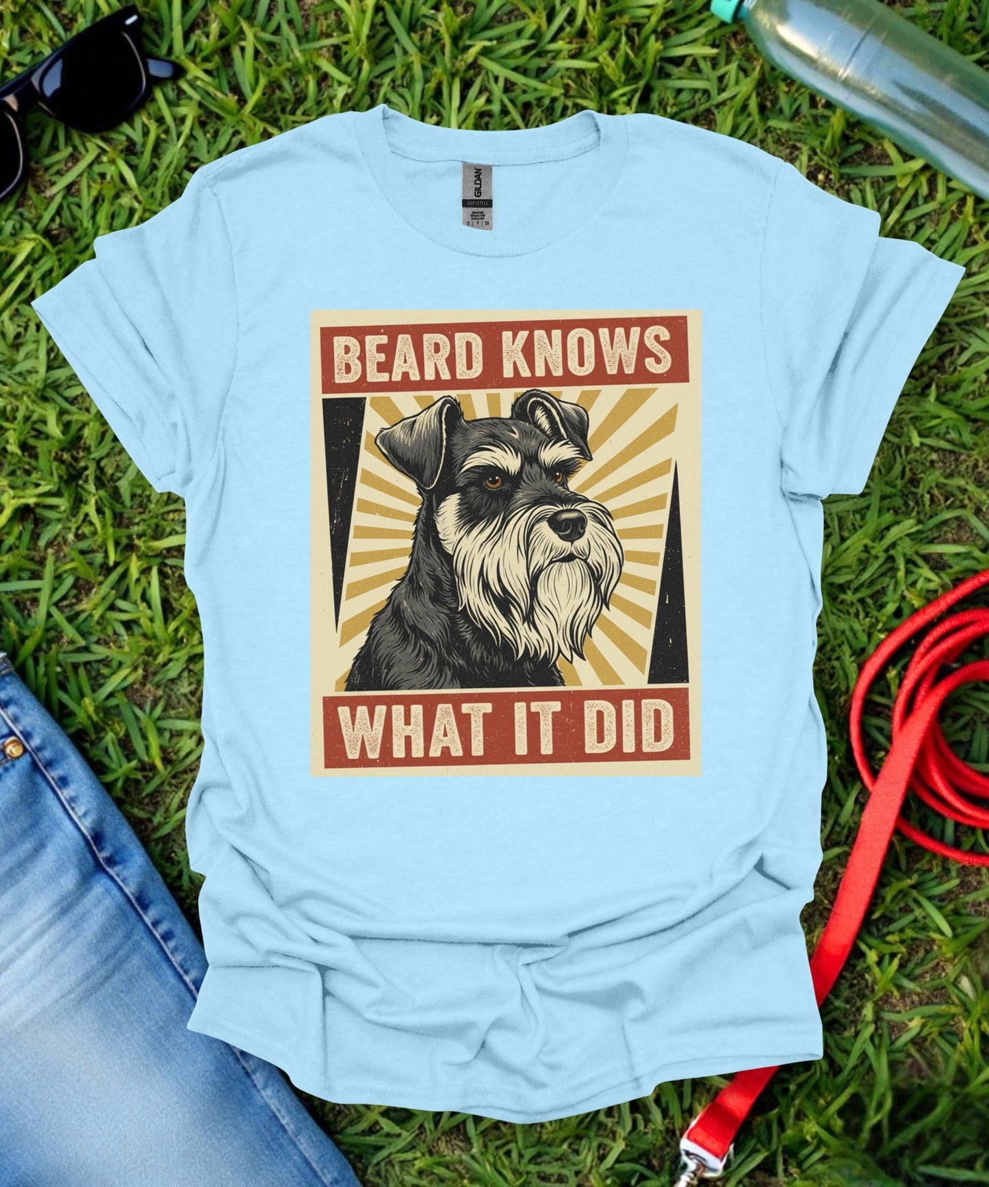 Schnauzer Beard Knows T-Shirt