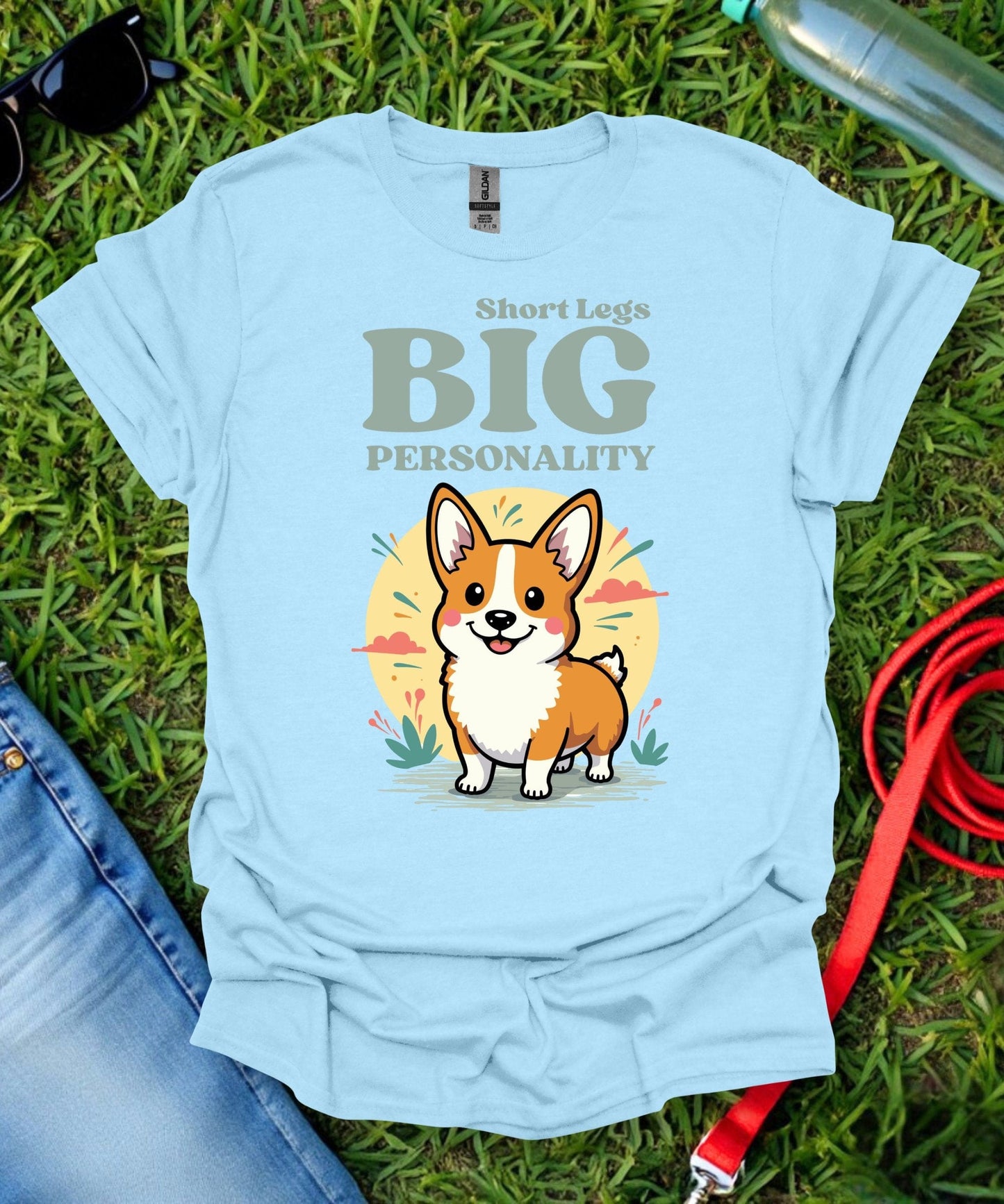 Short Legs Big Personality Corgi T-Shirt
