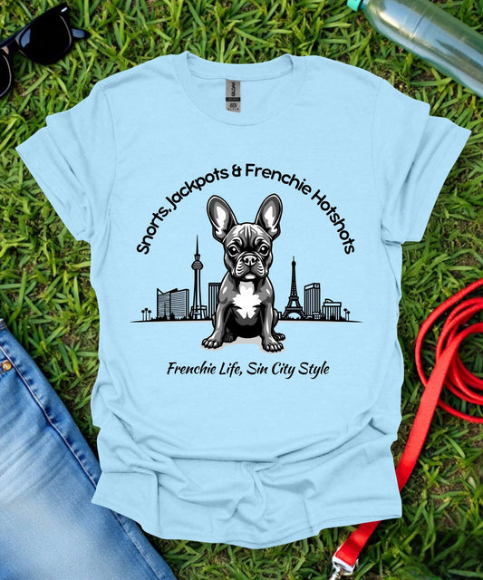 Frenchie in Las Vegas T-Shirt