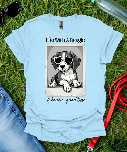 Life With A Beagle T-Shirt